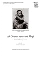 Ab Oriente venerunt Magi SSATB choral sheet music cover